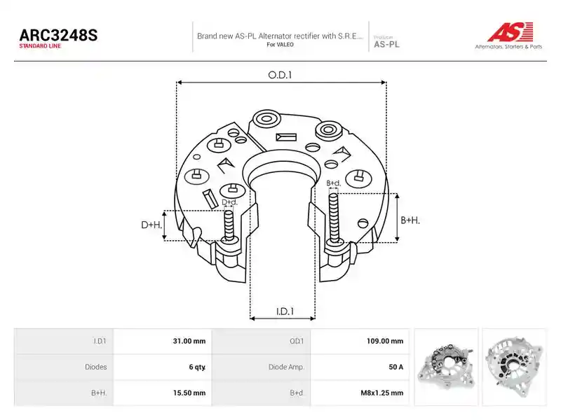 AS-PL ARC3248S