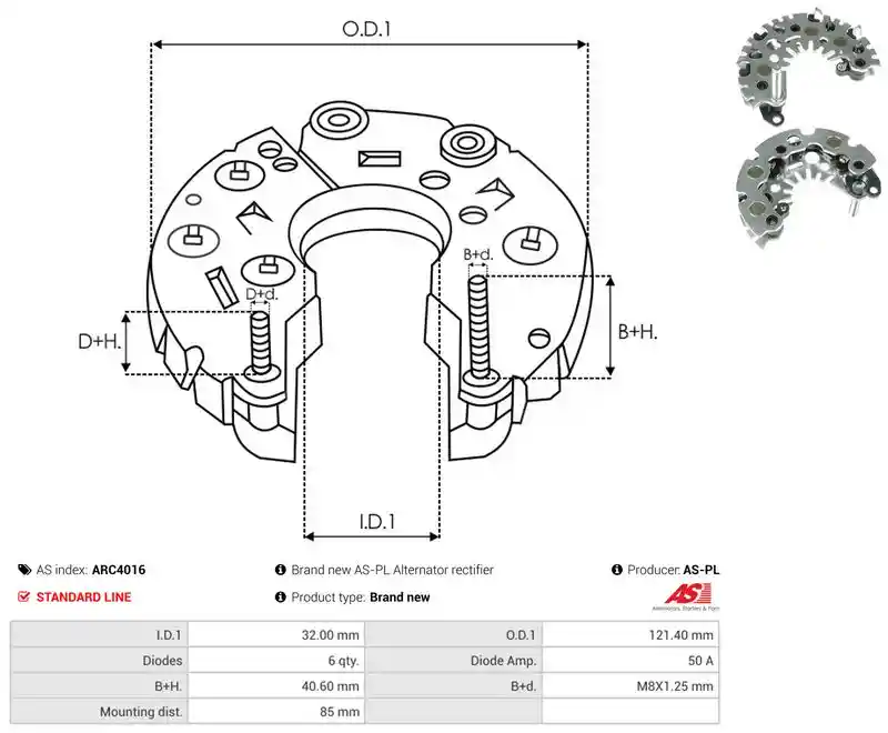 AS-PL ARC4016