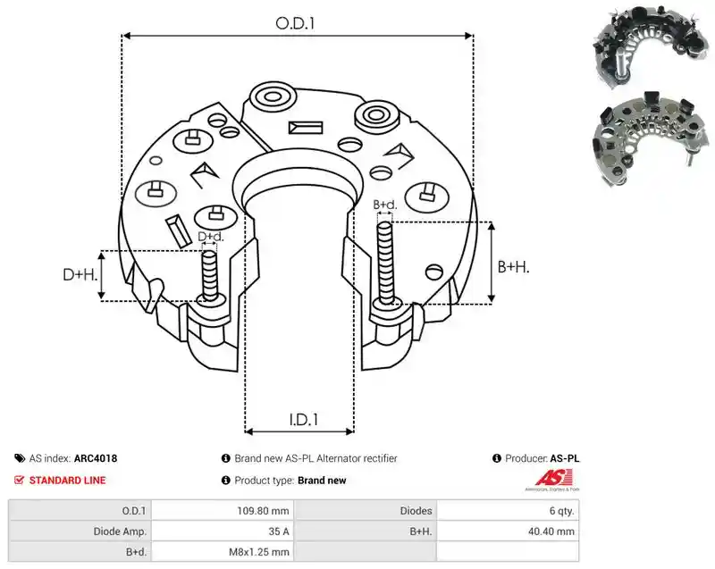 AS-PL ARC4018
