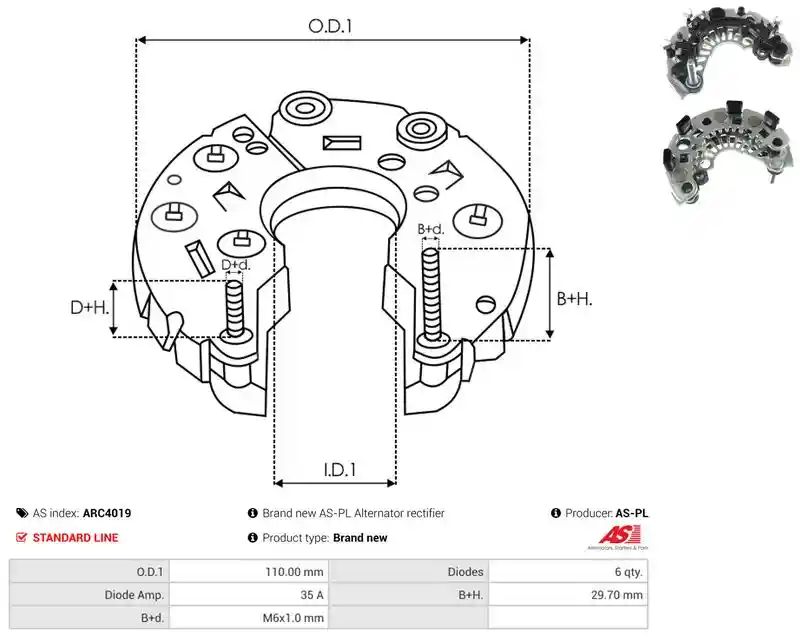 AS-PL ARC4019
