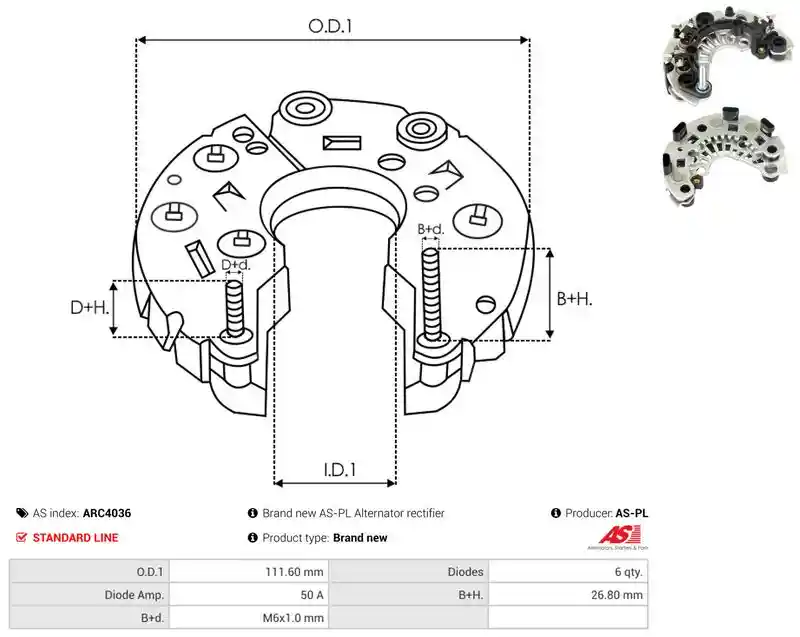 AS-PL ARC4036