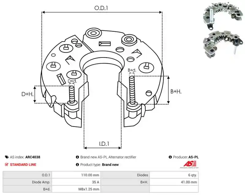 AS-PL ARC4038