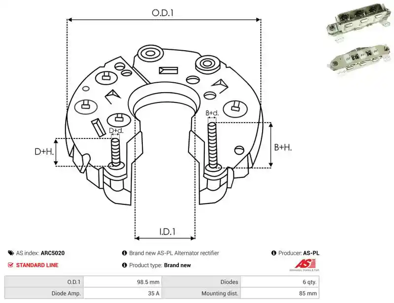 AS-PL ARC5020