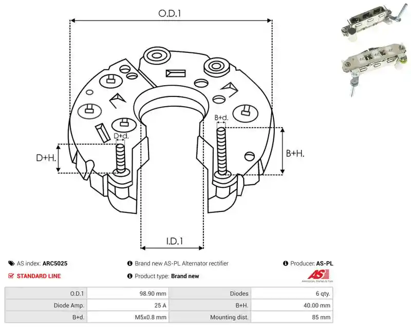 AS-PL ARC5025