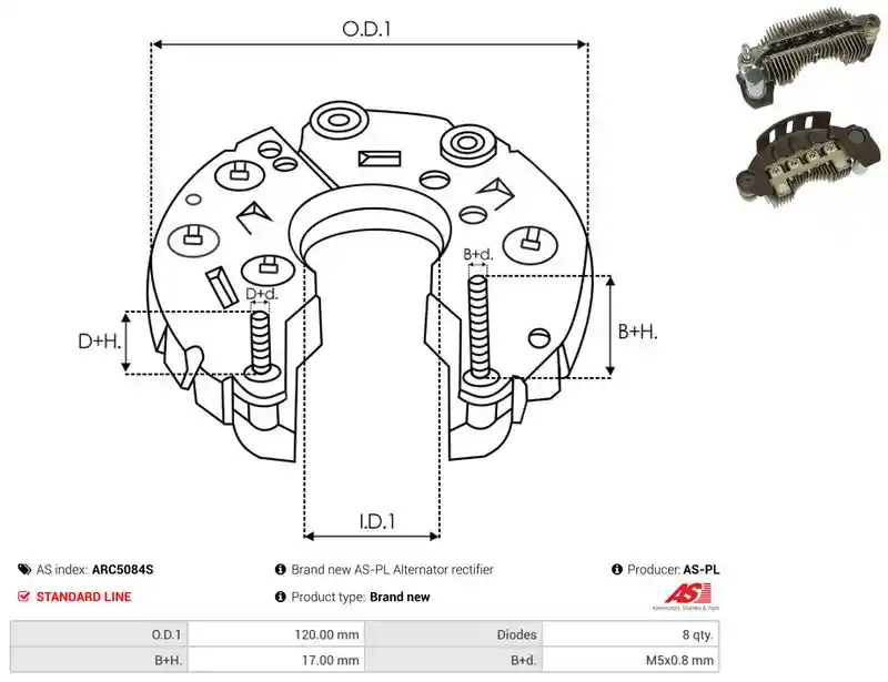 AS-PL ARC5084S