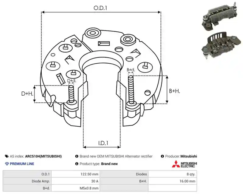 AS-PL ARC5104(MITSUBISHI)