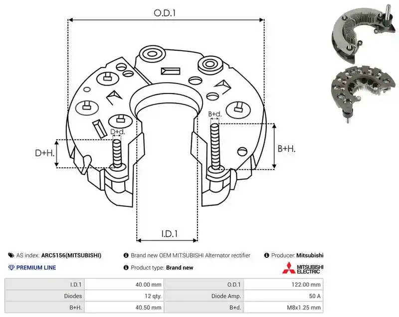 AS-PL ARC5156(MITSUBISHI)