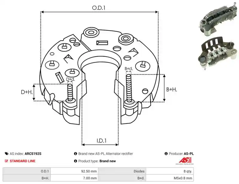 AS-PL ARC5192S