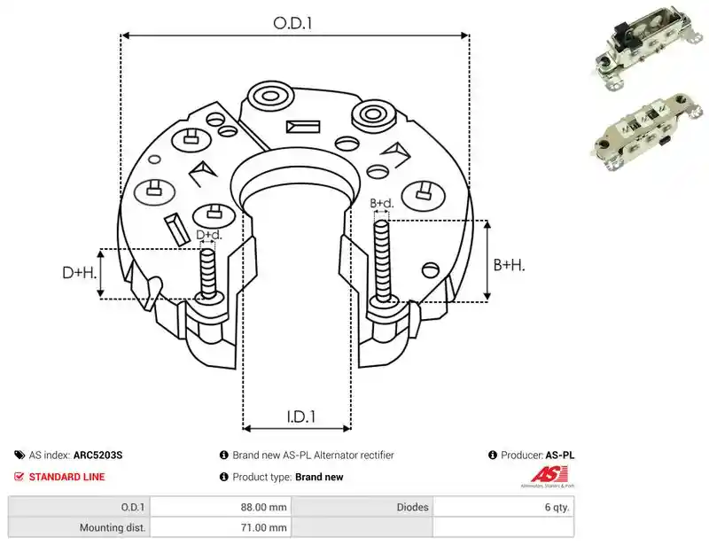 AS-PL ARC5203S