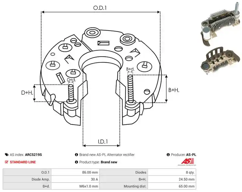 AS-PL ARC5219S