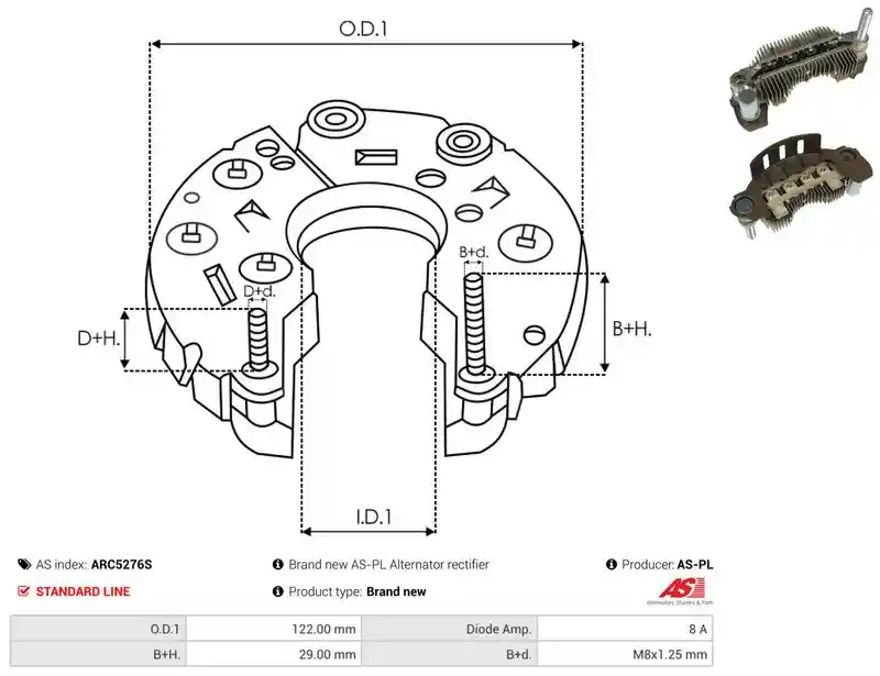 AS-PL ARC5276S