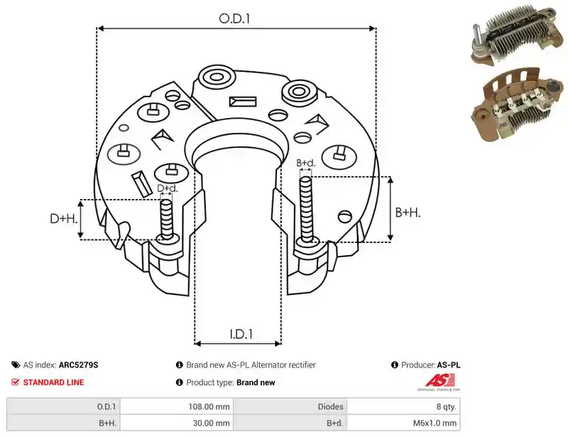 AS-PL ARC5279S