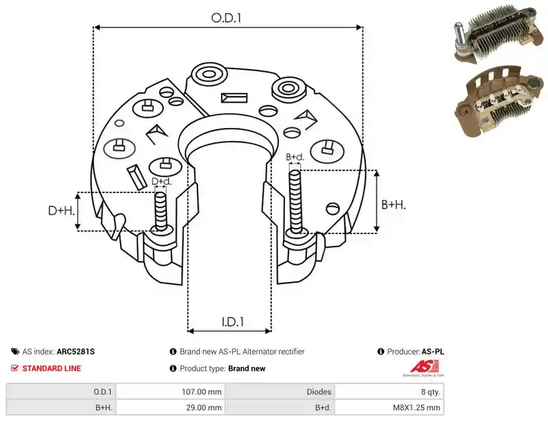 AS-PL ARC5281S