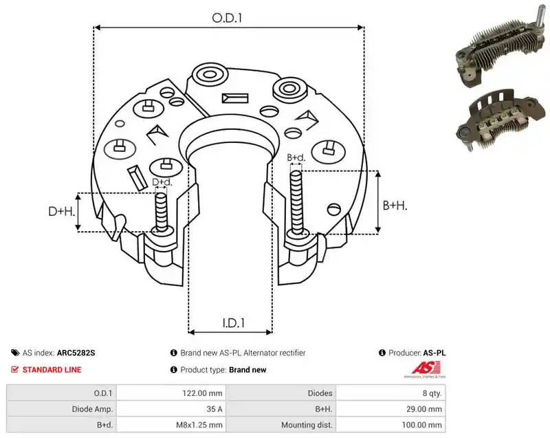 AS-PL ARC5282S