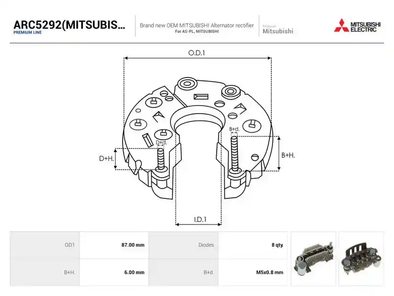AS-PL ARC5292(MITSUBISHI)