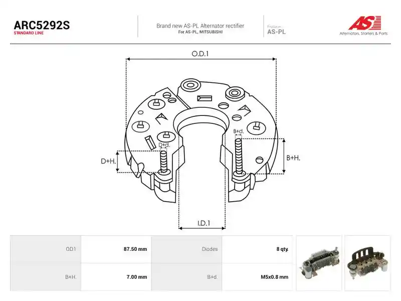 AS-PL ARC5292S