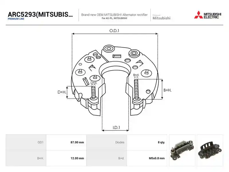 AS-PL ARC5293(MITSUBISHI)
