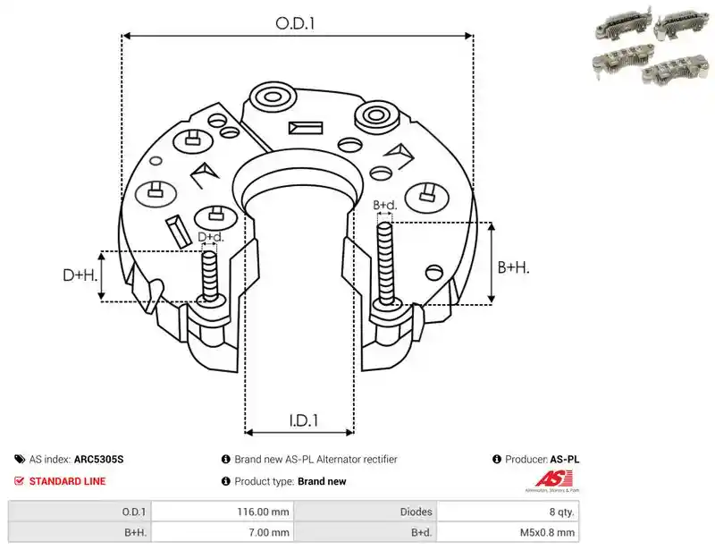 AS-PL ARC5305S