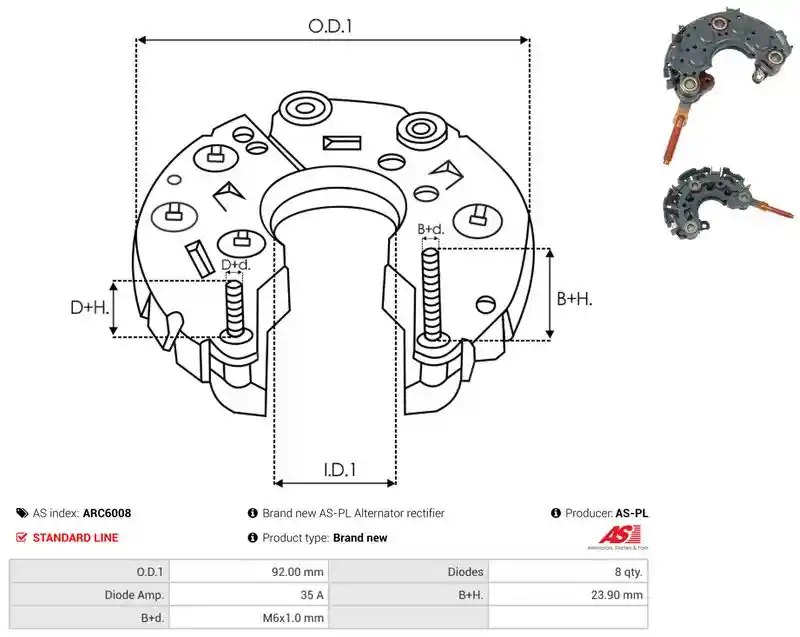 AS-PL ARC6008