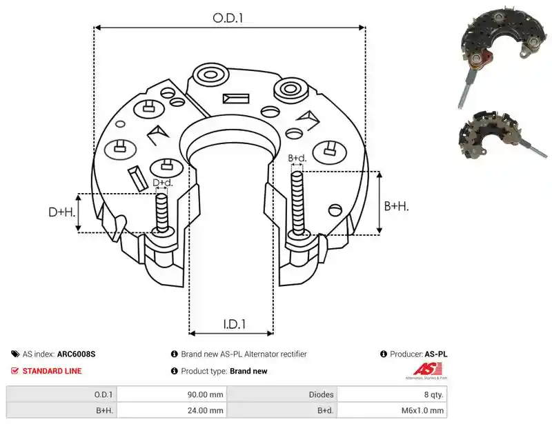 AS-PL ARC6008S