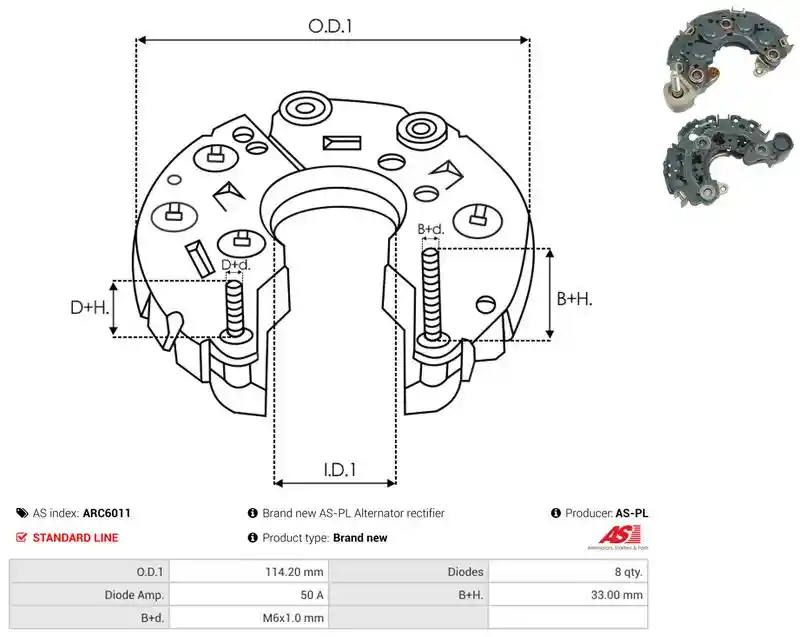 AS-PL ARC6011