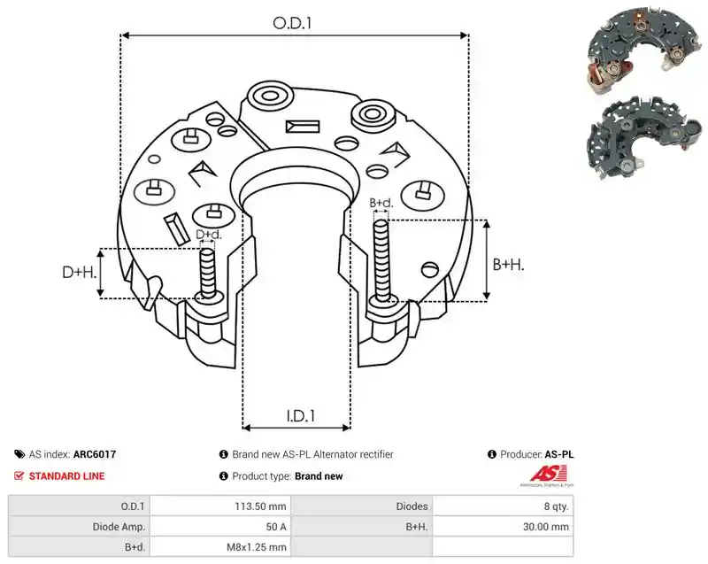 AS-PL ARC6017