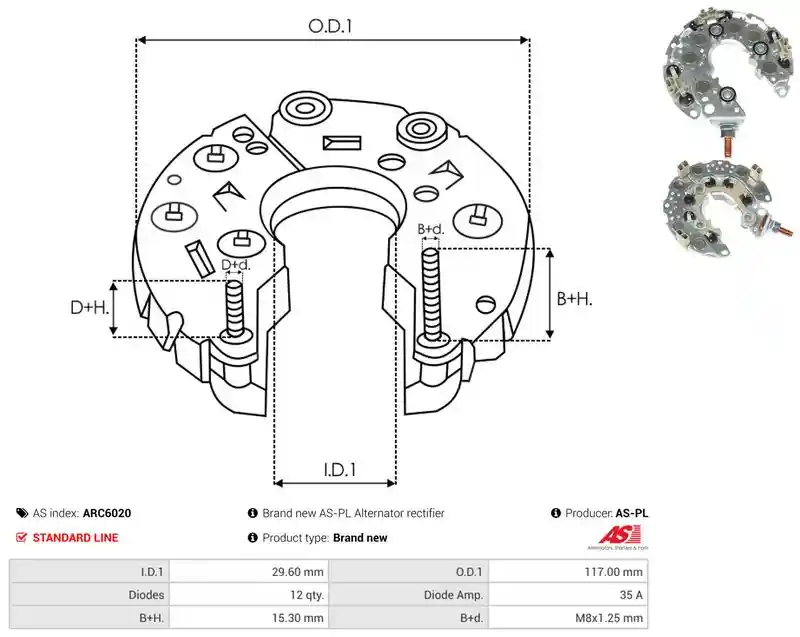 AS-PL ARC6020