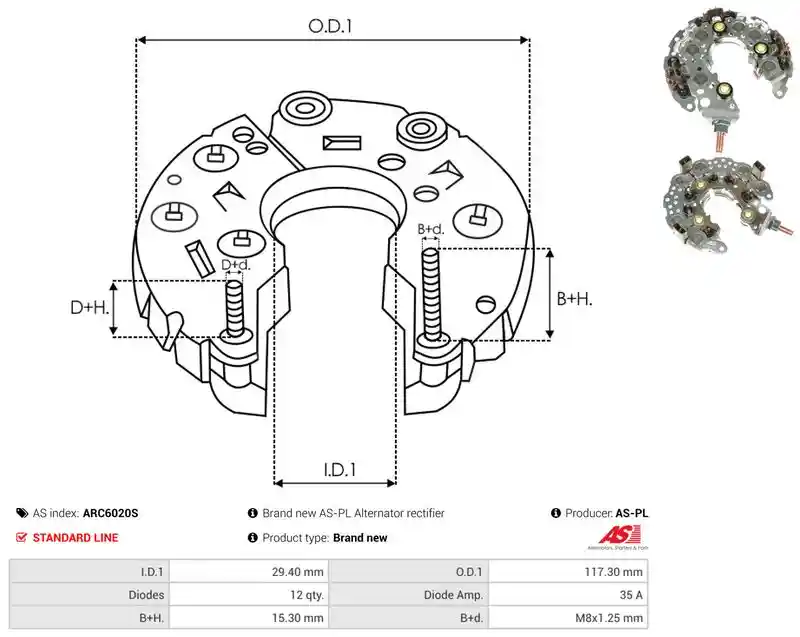 AS-PL ARC6020S