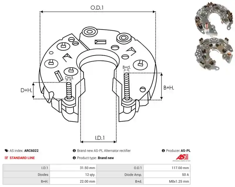 AS-PL ARC6022
