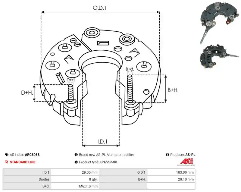 AS-PL ARC6058