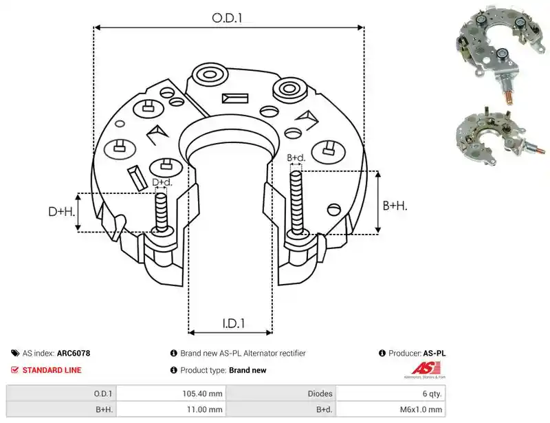 AS-PL ARC6078