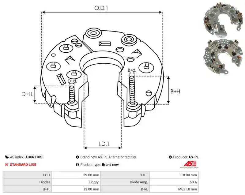 AS-PL ARC6110S