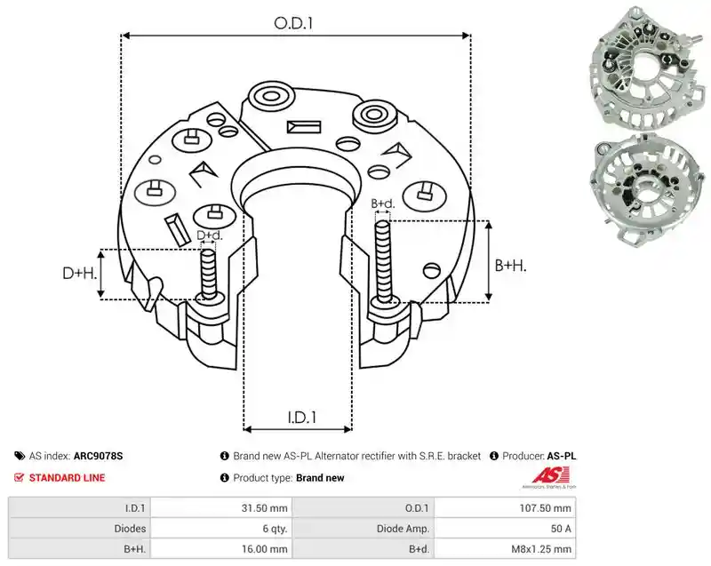 AS-PL ARC9078S