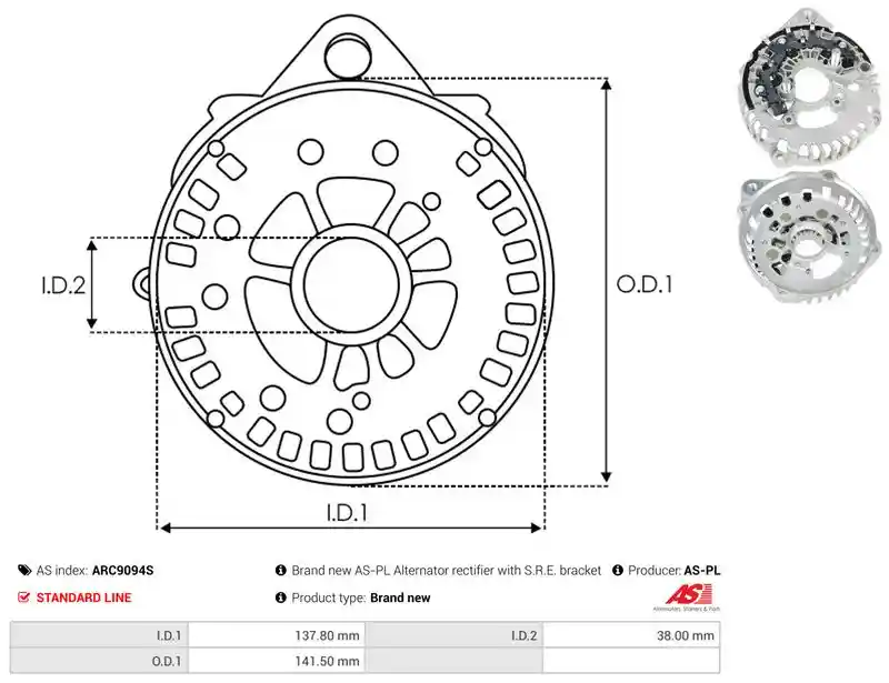 AS-PL ARC9094S