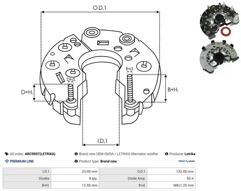 AS-PL ARC9097(LETRIKA)