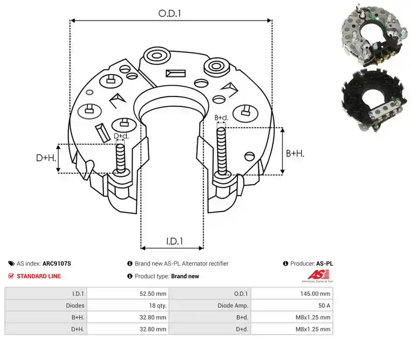 AS-PL ARC9107S