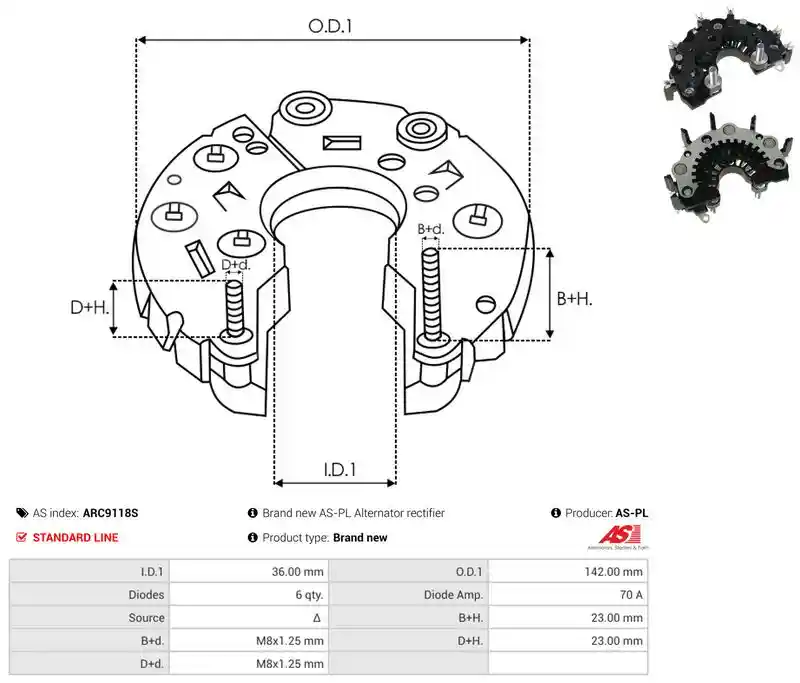AS-PL ARC9118S