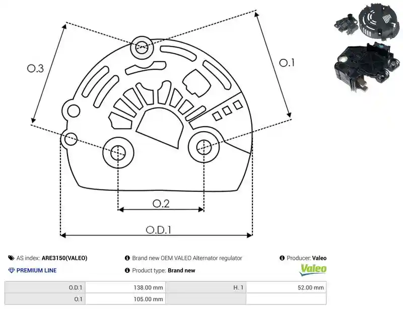 AS-PL ARE3150(VALEO)