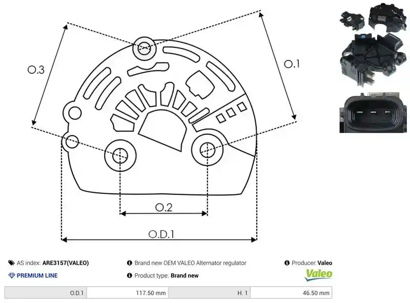 AS-PL ARE3157(VALEO)
