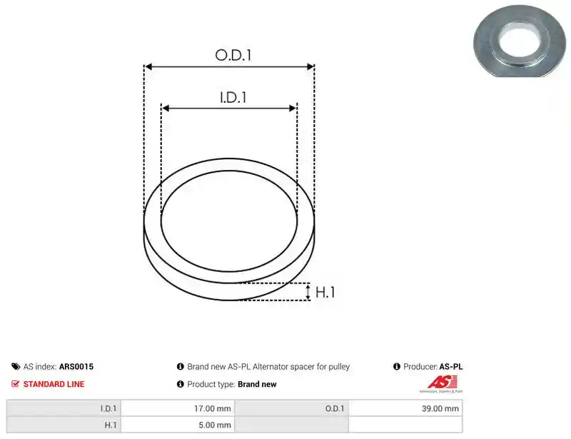 AS-PL ARS0015