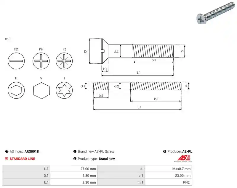 AS-PL ARS0018