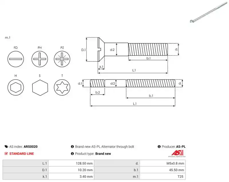 AS-PL ARS0020
