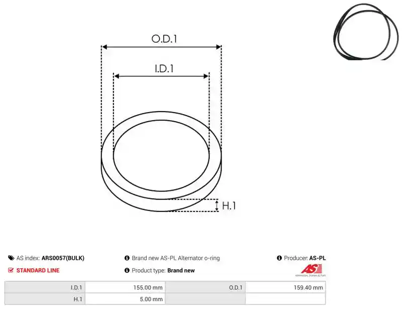 AS-PL ARS0057(BULK)