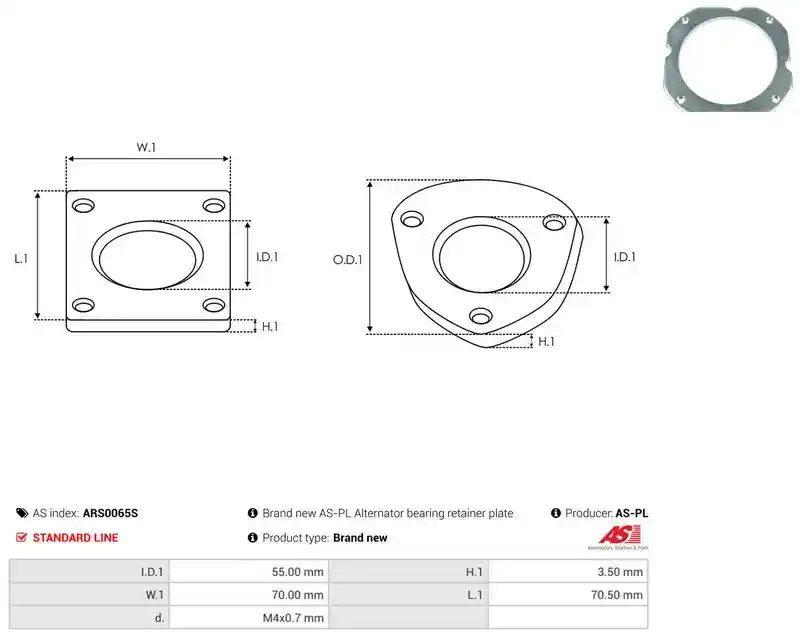 AS-PL ARS0065S
