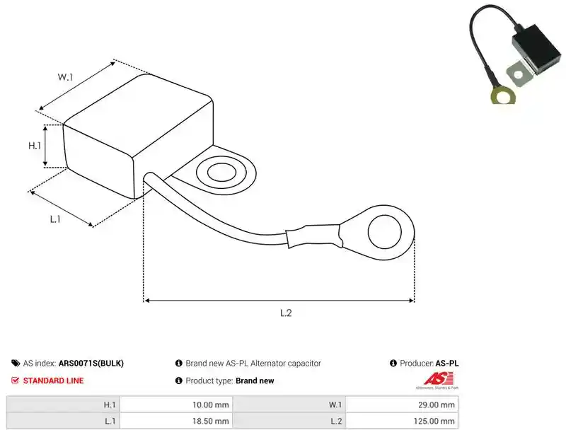 AS-PL ARS0071S(BULK)