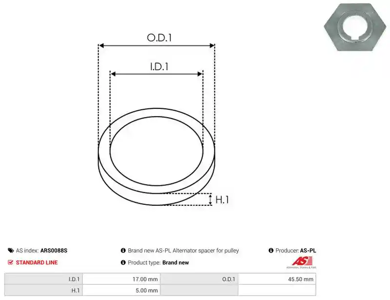 AS-PL ARS0088S