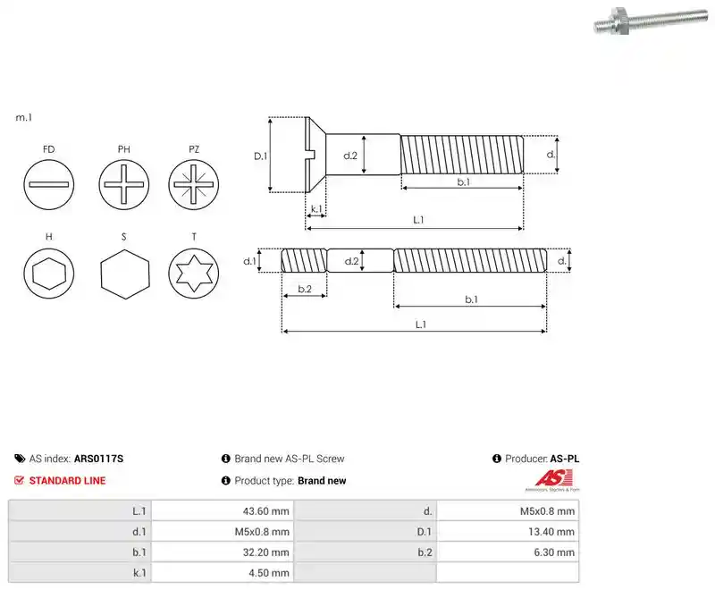 AS-PL ARS0117S