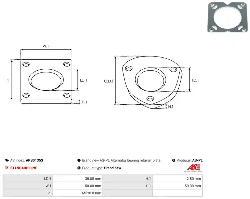 AS-PL ARS0135S