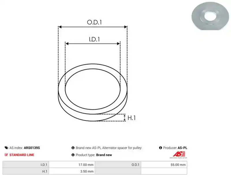 AS-PL ARS0139S