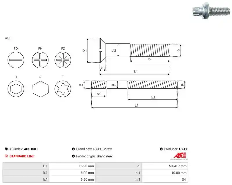 AS-PL ARS1001